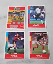 Coca Cola UK Football card One pack lucky Draw Card & Footballer Andy Goram /Ian usato  Spedire a Italy