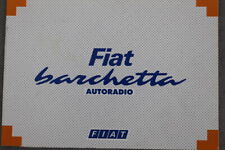 Fiat barchetta autoradio gebraucht kaufen  Nassenfels