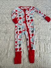 Unisex Baby LITTLE SLEEPIES Size 6-12 Months Valentine Candy Sleeper, used for sale  Shipping to South Africa