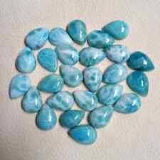 Natural Larimar Pear Wholesale Loose Gemstone for sale  Shipping to South Africa