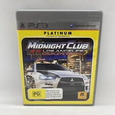 Midnight Club Los Angeles Complete Edition PS3 PlayStation 3 manual frete grátis, usado comprar usado  Enviando para Brazil
