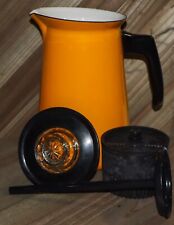 Enamelware percolator orange for sale  Forney
