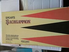 Vintage spears backgammon for sale  GAINSBOROUGH