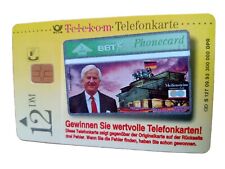 Una tarjeta telefónica publicitaria una tira óptica británica BT tarjeta telefónica del monumento alemán. segunda mano  Embacar hacia Argentina