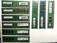 Used, DDR2 Ram Lot (Untested, Storage Unit Find) | 9 Sticks Total for sale  Shipping to South Africa