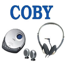 Reproductor de CD personal Coby SX-CD1234 con altavoces y auriculares segunda mano  Embacar hacia Mexico