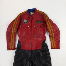 Lewis Leathers Red & Black Full Motorcycle Suit (#H1/NA) for sale  Shipping to South Africa