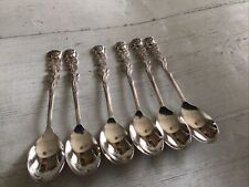 antique tea spoons set for sale  STOWMARKET