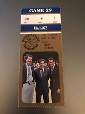 1992 ticket stub for sale  West Suffield