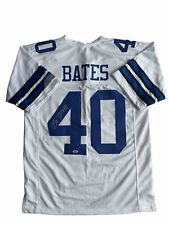 Camiseta deportiva blanca de fútbol americano firmada por los Dallas Cowboys de Bill Bates con certificación PSA segunda mano  Embacar hacia Mexico