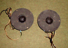 2 pcs. Polydax tweeter speakers - 5" round for sale  Shipping to South Africa