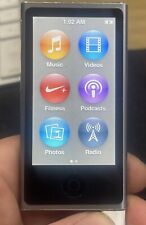 Apple iPod Nano 7th Generation Black 16GB A1446 W/ 1,000 Used Working for sale  Shipping to South Africa