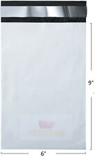 Usado, Envelope 6"x9" Branco Poly Sacos de vedação Auto Plástico Envelopes Frete 25-1000 Pc comprar usado  Enviando para Brazil