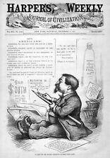 Usado, Sem descanso para os ímpios - condenado a mais trabalho duro - Thomas Nast - 1876  comprar usado  Enviando para Brazil