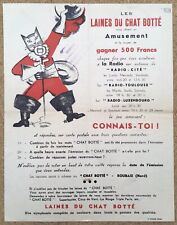 Publicité originale ancienne d'occasion  Paris II