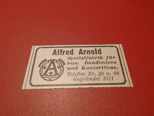 Alfred arnold carlsfeld gebraucht kaufen  Höxter