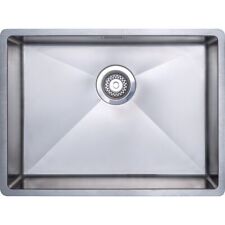 Stainless Steel Large Single Bowl Kitchen Sink 590 x 440 x 190mm for sale  Shipping to South Africa