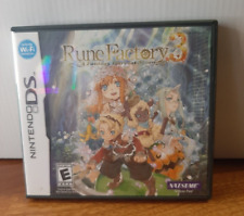 Rune Factory 3: A Fantasy Harvest Moon - Nintendo DS CIB Completo (Inglês) comprar usado  Enviando para Brazil