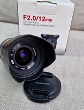 Samyang 12mm prime for sale  NOTTINGHAM