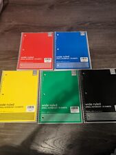Spiral notebooks wide for sale  Elgin