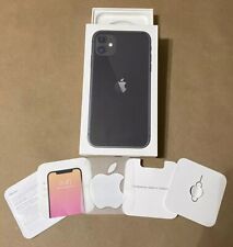 Apple iPhone 11 64GB Black EMPTY  BOX ONLY!! With Manual And Sticker for sale  Shipping to South Africa