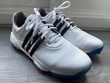 adidas Tour360 22 Mens White Waterproof Leather Golf Shoes - Size UK 10.5 - VGC for sale  Shipping to South Africa