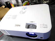 NEC MODEL ME-331X 3LCD HDMI HOME THEATER PROJECTOR  506 HOURS for sale  Shipping to South Africa