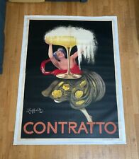 Contratto poster manifesto usato  Torino