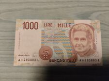 Banconota mille lire usato  Bologna