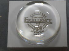 Used, John Deere 110 Lawn Garden Tractor Glass Paperweight Circle of Excellence RARE for sale  Shipping to South Africa