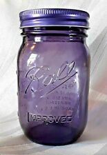 Ball Mason Jar "MEJORADO" PURPLE Pint American Heritage Collection Tapa incluida segunda mano  Embacar hacia Argentina