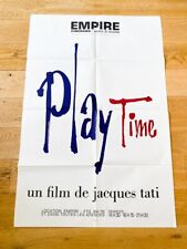 Playtime affiche film d'occasion  Nancy-