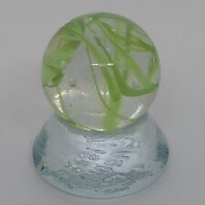 Hogue Marbles Glass Marble Base 1.61 " w x .64 " h (Base Only) No Damage , used for sale  Shipping to South Africa