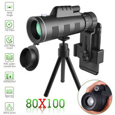 80x100 zoom monocular for sale  Los Angeles
