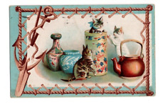 Cat postcard antique for sale  Overland Park