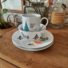 Christmas plate set for sale  NOTTINGHAM