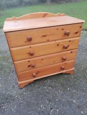 Pine chest four for sale  ASHBOURNE