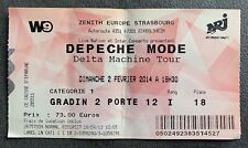 Depeche mode billet d'occasion  Phalsbourg