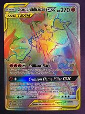 Charizard & Braixen GX 251/236 Arco Iris Raro Pokémon Sol y Luna Eclipse Cósmico segunda mano  Embacar hacia Argentina