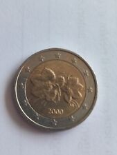 Moneta due euro usato  Roma