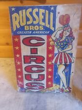 american circus for sale  CHATTERIS
