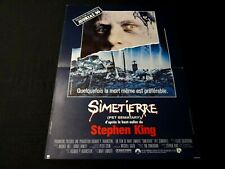 Simetierre pet sematary d'occasion  France