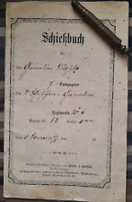 Schießbuch 1877 eines gebraucht kaufen  Berlin