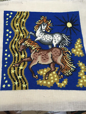 Tapestry canvas prancing for sale  CHIPPENHAM