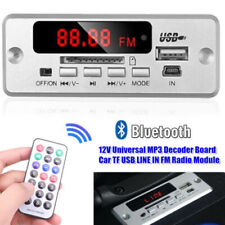 Usado, Módulo de placa decodificadora 12V carro Bluetooth 5.0 MP3 player com display LINE IN/FM/USB/TF comprar usado  Enviando para Brazil