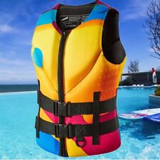 Colete salva-vidas super flutuabilidade neoprene balsa de surf vadeando caiaque peixe novo, usado comprar usado  Enviando para Brazil