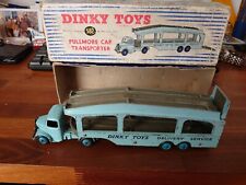 DINKY 582 PULLMORE CAR TRANSPORTER 6 RIVET TRAILER c/w ORIGINAL BOX for sale  SALISBURY