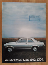 Vauxhall viva brochure for sale  BOURNE