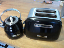 KitchenAid  5KMT2115- 2 Slice Toaster and Kettle Set Black Very Good Condition for sale  Shipping to South Africa