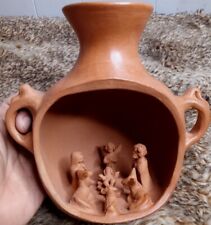 Terracotta vessel nativity for sale  Riesel